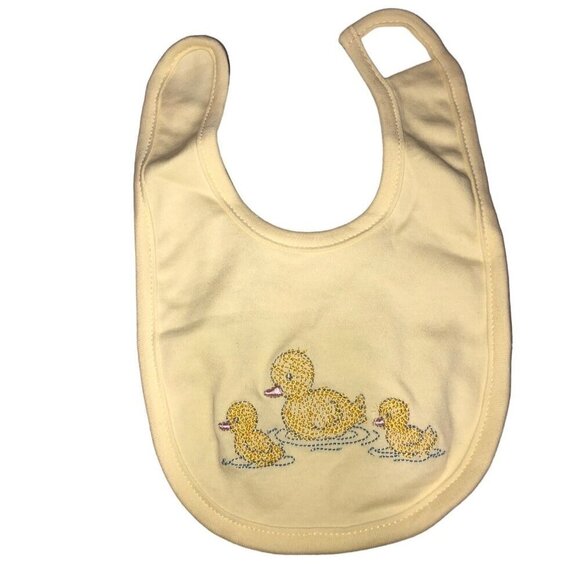 Baby Girl One Piece Bib Bundle 6M Carters Butterfly Duck Ruffles Short Long - Picture 4 of 7